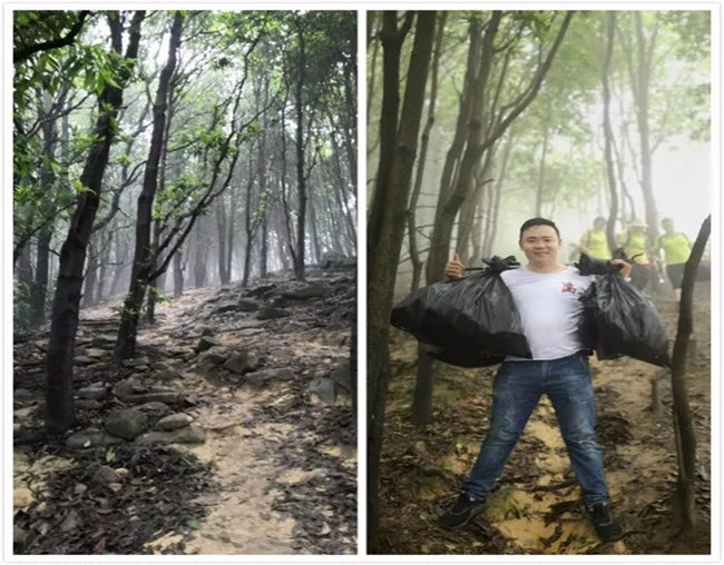 博皓人所到之處，皆無(wú)垃圾，滿滿當(dāng)當(dāng)?shù)拇? width=